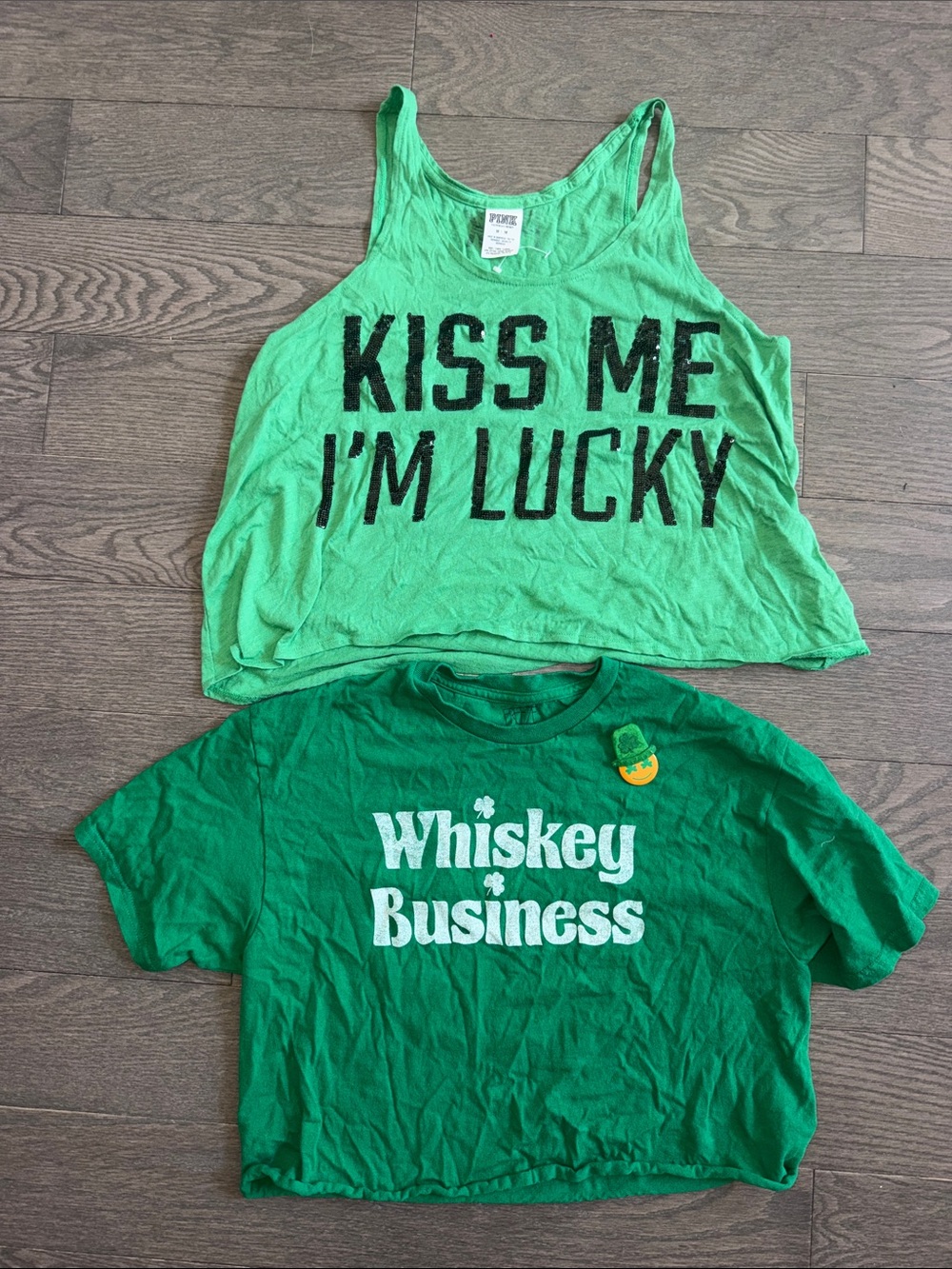 Victoria’s Secret tank @ cropped top